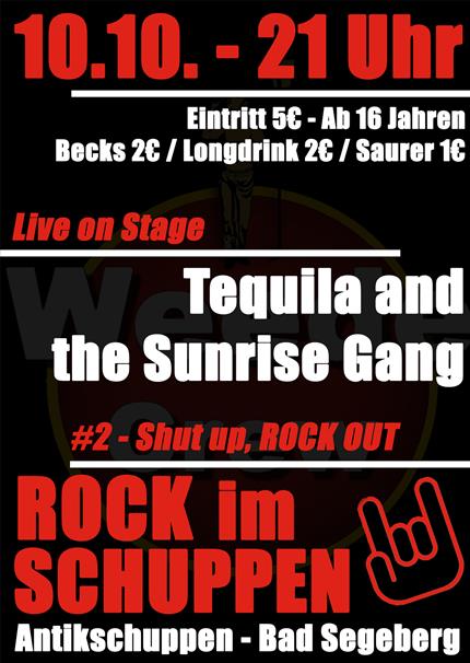 Plakat: Rock im Schuppen 2